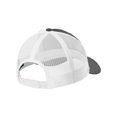 thumbnail image 3 of Top Headwear Low-Profile Snapback Trucker Cap - Grey Steel/White, 3 of 3