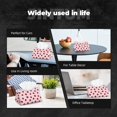 thumbnail image 7 of Fuzoiu Strawberry Print Tissue Box Cover, PU Leather Tissue Holder,Decorative Facial Paper Organizer for Bathroom Living Room Bedroom Countertop Office Desk Car Home, 7 of 7