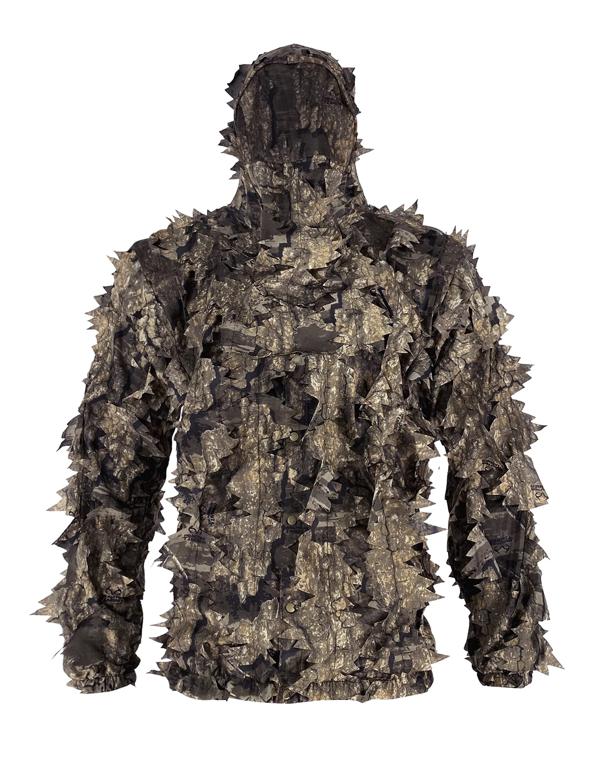 Titan 3D Leafy Suits Camouflage, Pants & Jacket, Realtree Timber, Large/Extra Large
