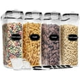 thumbnail image 1 of Set de almacenamiento de contenedores de cereales PRAKI 4 L (135,2 oz) 4 piezas, 1 of 7