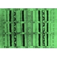 thumbnail image 1 of Ahgly Company Indoor Rectangle Southwestern Emerald Green Country Area Rugs, 5' x 7', 1 of 4