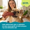 thumbnail image 4 of Pupstages Dogwood Calming Dog Chew Toy, Real Wood Blend & Hemp, Small Dogs (6-25 lbs), 2-Pack, Gator (Chicken) & Fish (Salmon), 7.5", 4 of 4