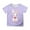 0-Purple3449, variant on Tiijoy Girls Easter Cute Bunny Graphic Tee Short Sleeve Crew Neck T Shirt, Sizes 3-13