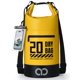 thumbnail image 1 of Mochila impermeable Lamicall Dry Bag de 20 litros con funda para teléfono, color amarillo, 1 of 7
