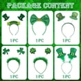 thumbnail image 5 of Tumao 6Pcs St Patrick Day Headband, St Patricks Day Accessories Party Favor Set, Saint Patrick's Day Accessories for Parties and Parades, Irish Themed, 5 of 7