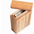 thumbnail image 3 of WE Games Mini Travel Cribbage Set - Solid Wood 2 Track Board - Swivel Top, 3 of 7