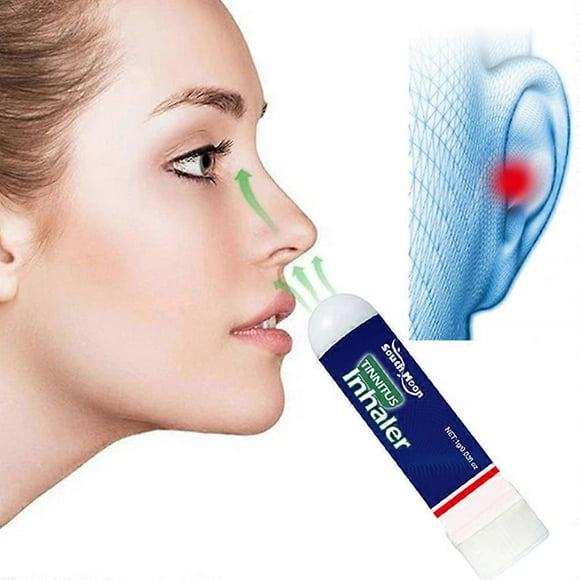 Instant Tinnitus Relief Nasal Inhaler, Natural Herbal Tinnitus Ear Ringing Relief, Effectively Reduce Ear Discomfort Ear Noise for Men & Women Ear Sol