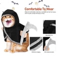 thumbnail image 3 of TABLETREANDS Comfortable Black Polyester  Pet Cloak for Dogs and Cats Suitable for All Pets, 3 of 7