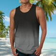 thumbnail image 2 of Summer Refreshing And Fashionable New Gradient Color 3D Printed Tank Top T-shirtL, 2 of 5