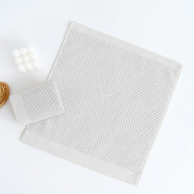 pstuiky Toalla gruesa suave absorbente de color liso para el hogar para lavar la cara regalo