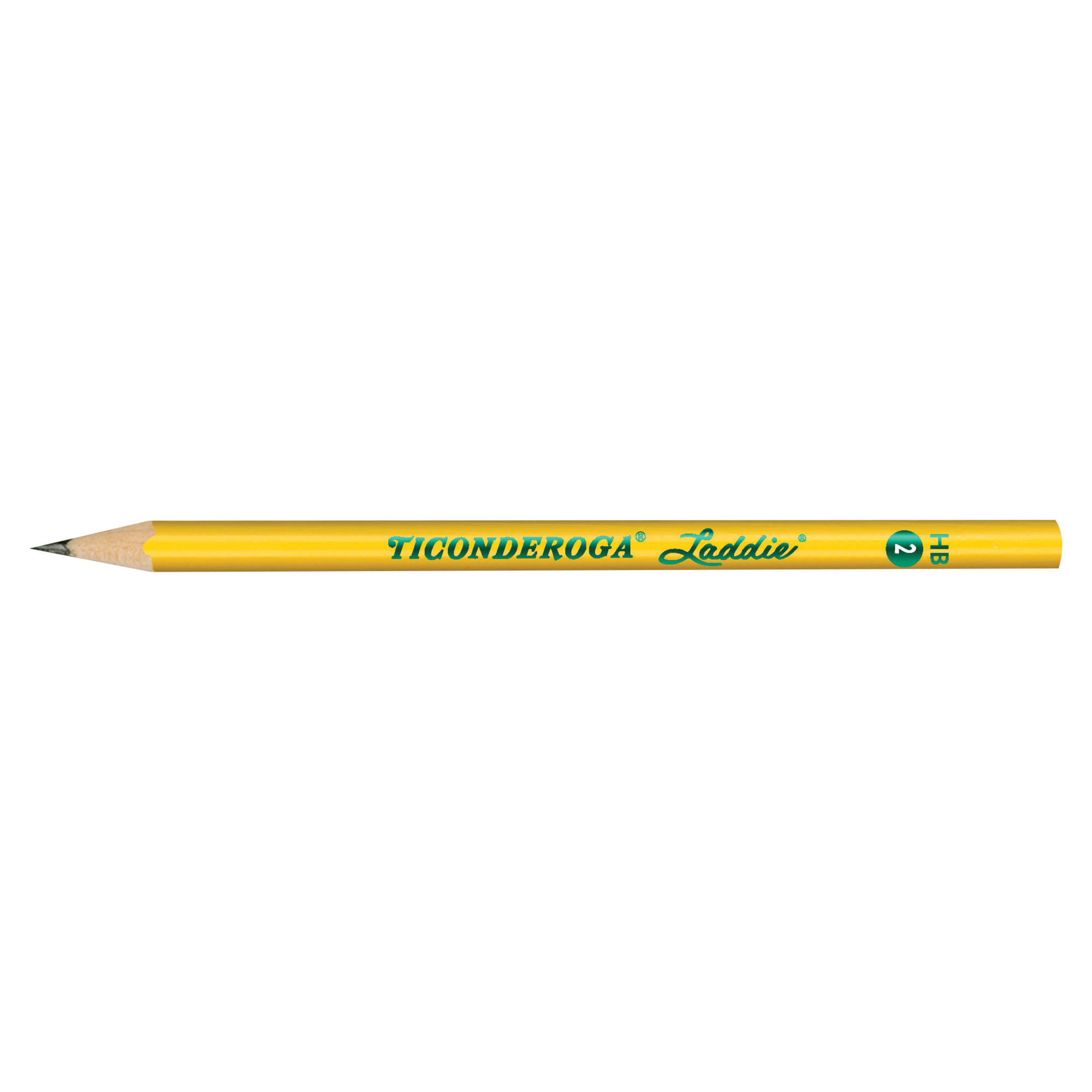 Ticonderoga Laddie Oversized Pencils Without Erasers, Pack of 12