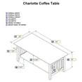 thumbnail image 2 of Nantucket Coffee Table Burnt Amber, 2 of 5