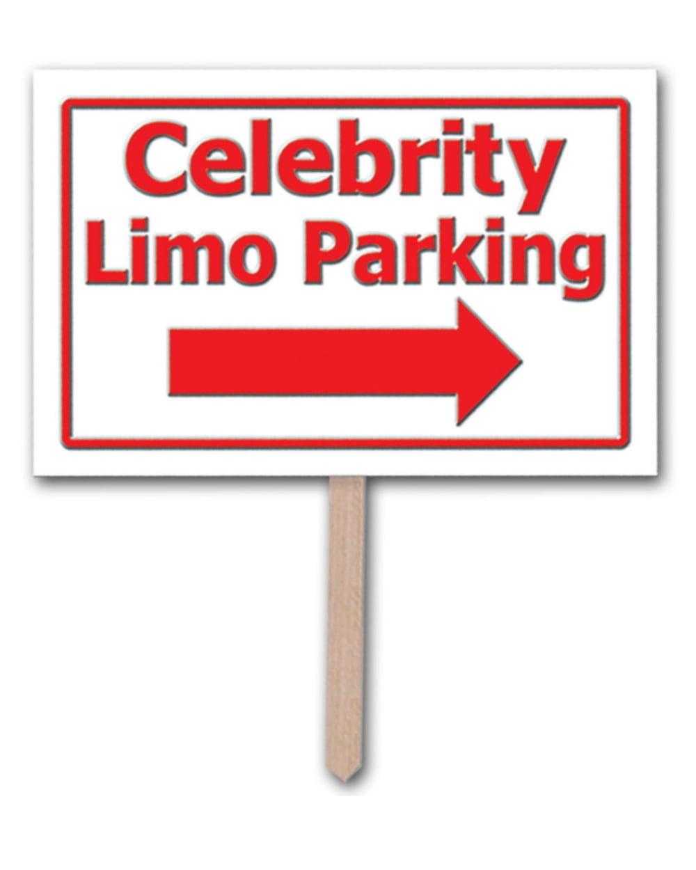 3-D Plastic Awards Night Yard Sign (Pack of 6)