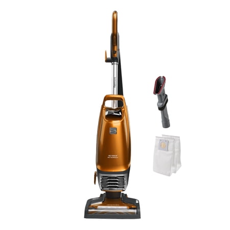 Kenmore Intuition® Upright Vacuum, Bagged, Pet Friendly, Lift-up Canister, No-Touch Bag, AllergenSeal HEPA, BU4019, Orange