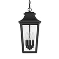 thumbnail image 2 of Hunter - Spring Cove 3-light Matte Black,  , Dimmable, Traditional Style, Rectangle Shaped, for Bedrooms, Bathrooms - 46084, 2 of 7