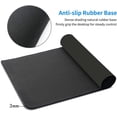 thumbnail image 5 of Black Game Large Mousepad 31.5x11.8 Inches Long Solid Color Keyboard Mat XL Large Extended Desk Pad for Office Home Work Game BDXPMN279, 5 of 6