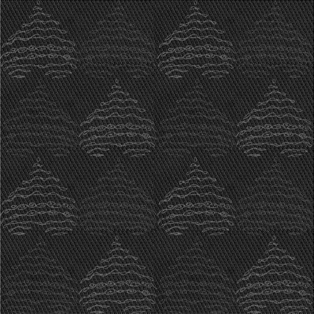

Ahgly Company Indoor Square Patterned Night Black Area Rugs 5 Square