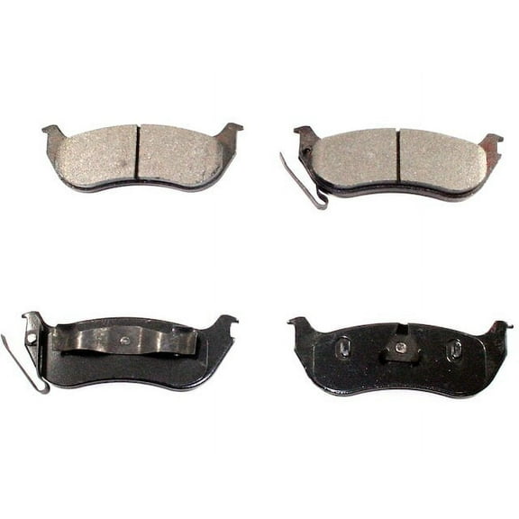 Rear Brake Pad Set - Compatible with 2003 - 2007 Jeep Liberty 2004 2005 2006