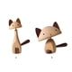 thumbnail image 4 of Moyic Gato decoración nórdica lindas artesanías delicadas tallado marionetas ornamento muñeca en miniatura juguetes decoración del hogar regalos Decoración del hogar gato alto TA08A Moyic HA077448-01, 4 of 6