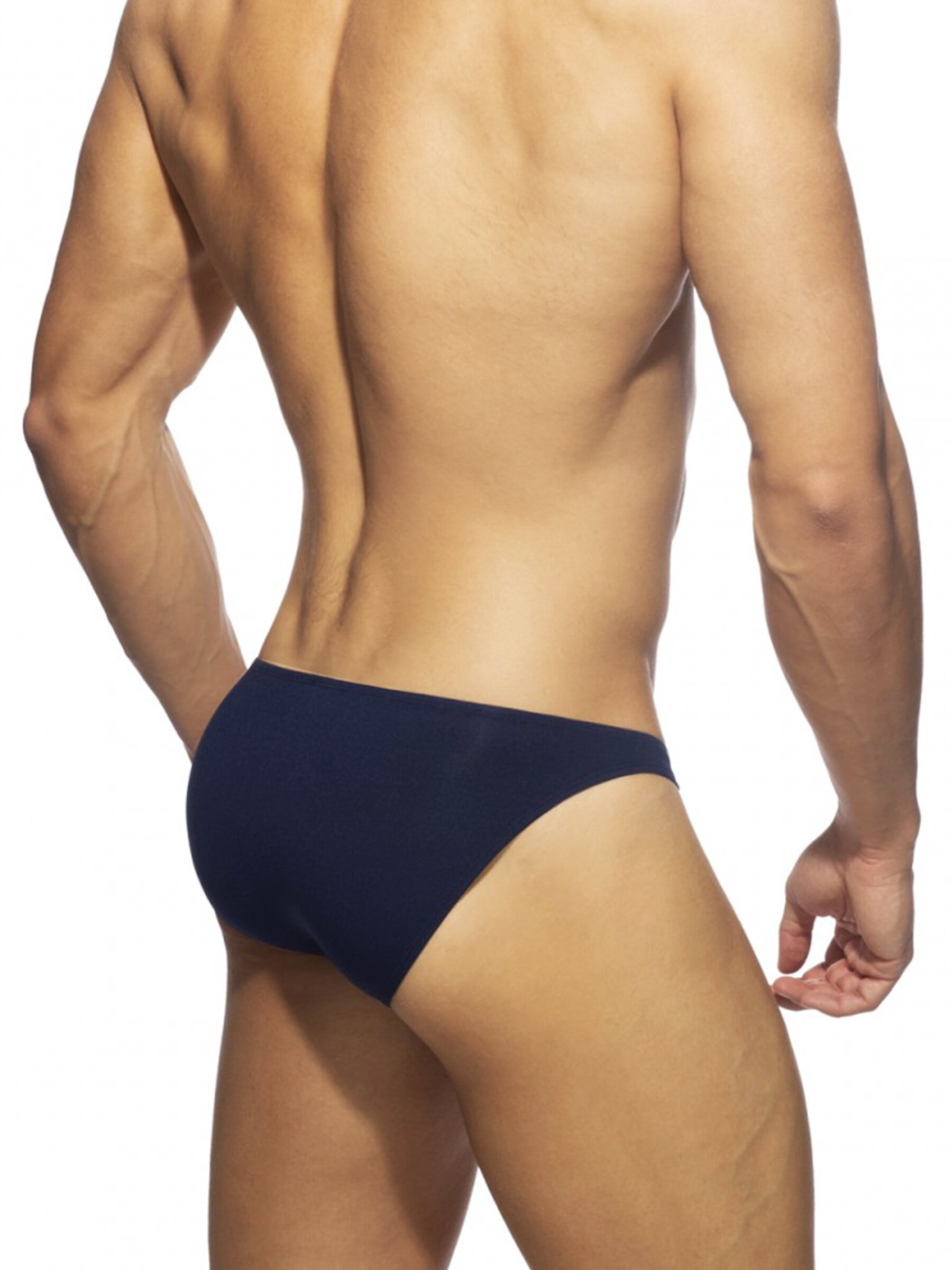 Men's Sexy Bikini Swimsuit Swimwear Quick Dry Briefs Low Waist Bathing Suit Board Surf Swimsuit Swimming Bottom Swimwear for Summer Beach Red X-Large