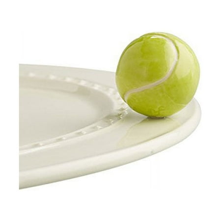 Nora Fleming Hand-Painted Mini: Game, Set, Match (Tennis Ball) A72
