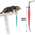 thumbnail image 3 of Jouet Baguette pour Chat Recharge de Remplacement -12 Pcs Ver de Queue avec Cloche Chasseur Interactif pour Chat, 3 of 5