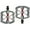 Tan, variant on Aluminum Alloy Bicycle Pedal Cycling Pedal Durable Foot Pedal Accessory Bike Pedal Riding Bike Part