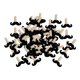 thumbnail image 1 of 50pcs mini ganchos de ropa con clip de madera novedad diseño de bigote, 1 of 9