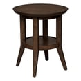 thumbnail image 1 of Liberty Furniture Ventura Boulevard Dark Brown Round End Table, 1 of 7
