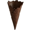 thumbnail image 1 of The Konery Dark Chocolate Waffle Cones - 144/Case, 1 of 1