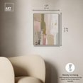 thumbnail image 4 of Muted Palette I Canvas Print Neutral Boho Art by Art Remedy, Silver Frame, 16 x 20, 4 of 6