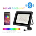 thumbnail image 2 of LED RGB Floodlight 50W 100W APP Smart Flood Light Outdoor Lighting IP68 Waterproof LED RGB Spotlight Reflector ,Save Energ, 2 of 7