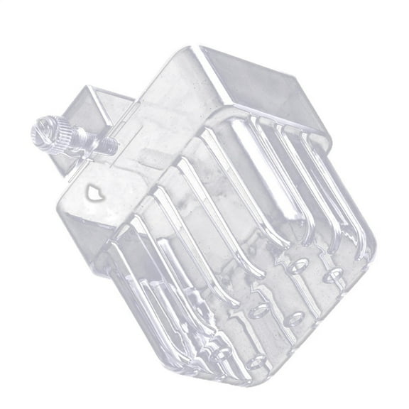 Aquarium Plant Holder, Adjustable Hooks for Fish Tank, ABS Clip Mounts for Pothos Aquatic Plants, Fits Freshwater Saltwater Tanks 3-19mm Thick