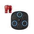 thumbnail image 1 of Almencla Équipement de Machine de Boxe Cible Musicale de Rythme Cible Murale de Boxe Électronique avec Gants de Boxe Rouges, 1 of 8