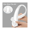 thumbnail image 3 of Personal Neck Fans, 3 Levels Portable Neck Fan, USB Rechargeable Neck Fan Bladeless Neck Fan, White, 3 of 5