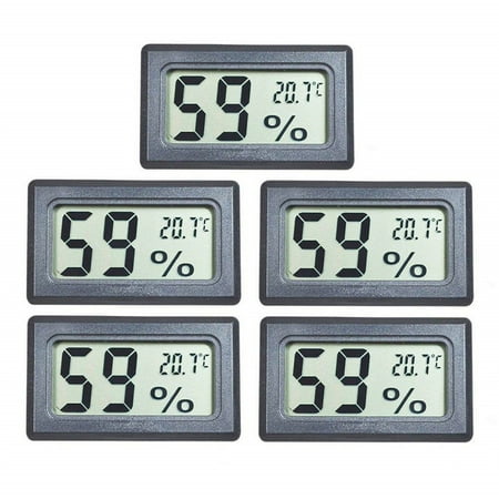 

Toyfunny Mini Electronic Digital LCD Temperature Sensor Thermometer Tester Tool 5pcs