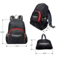 thumbnail image 2 of WonderFold Outdoor Lightweight Foldable Water Repellent Backpack, 2 of 5