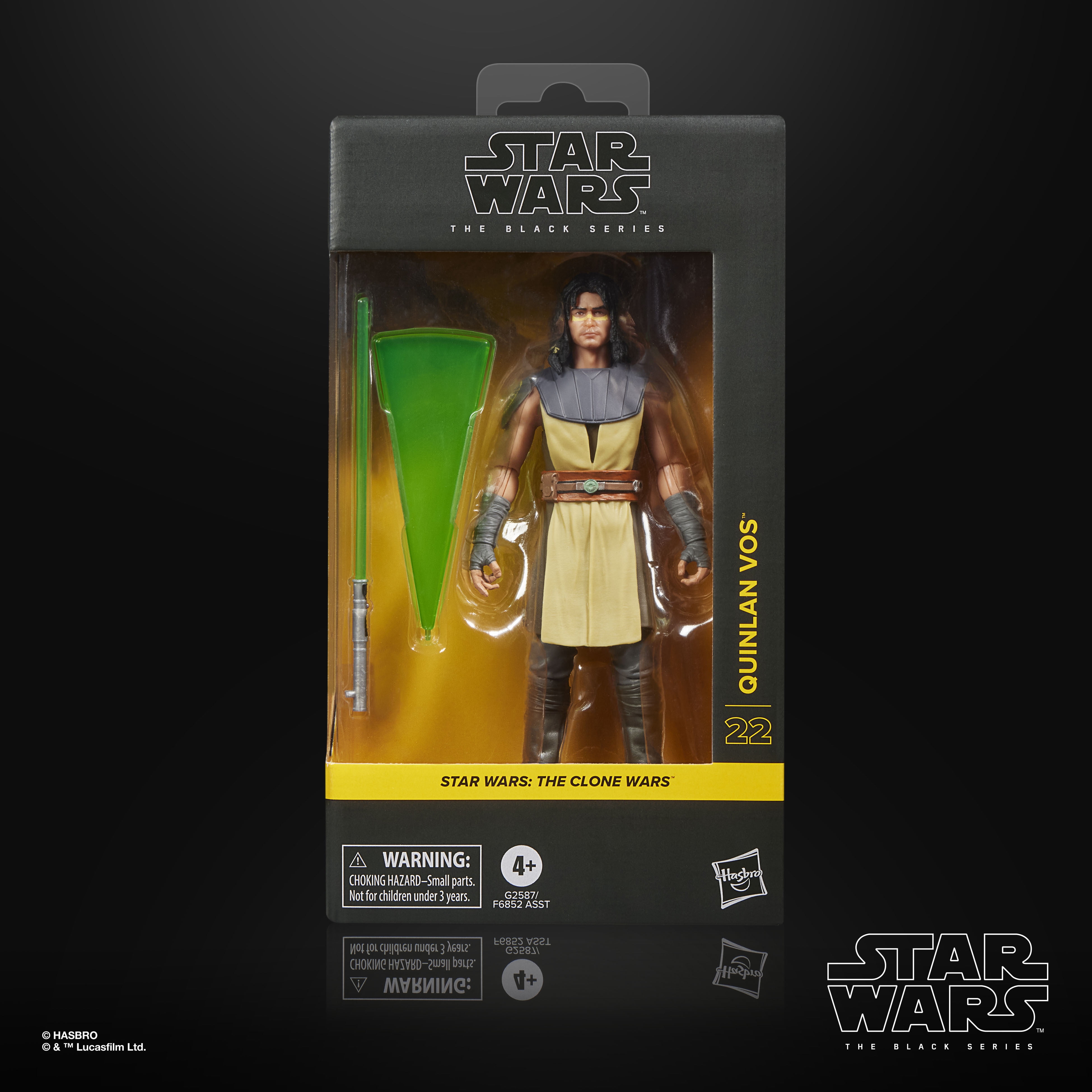 Star Wars: The Clone Wars - Black Series - Quinlan Vos Action Figure
