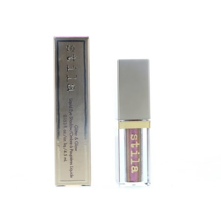 Stila Magnificent Metals Glitter And Glow Liquid Eye Shadow, Rockin' Rose, 0.15 oz