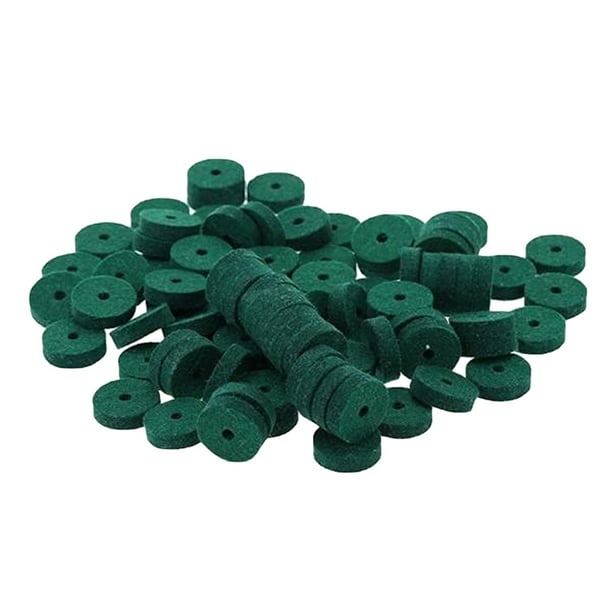 Almohadillas para Teclado Piano Perforaciones Riel 90 Piezas Accesorio Reparación Lana Pura 22 Mm