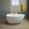 thumbnail image 3 of A&E Bath and Shower HADIYA-56-WHT FREESTANDING BATHTUB, 3 of 11