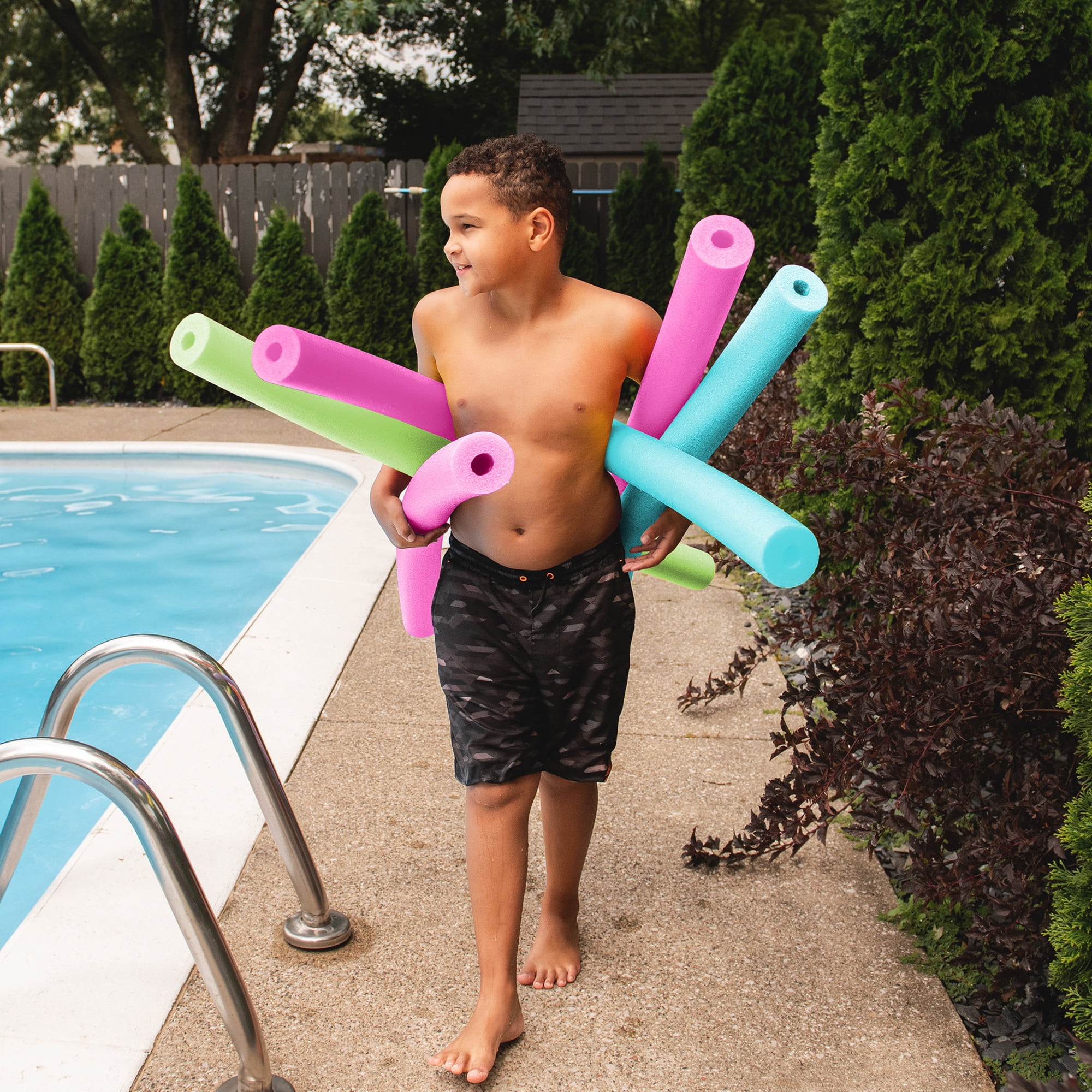 Big Joe Swim Pool Noodle (Single Unit), Green, 50 inches long, 2.25 inches wide