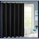 thumbnail image 4 of Juego de Cortina de Ducha de Tela Tejida Color Turquesa - Cortina de Baño de Poliéster, Negro MNFD, 4 of 7