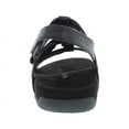 thumbnail image 3 of Vionic Women’s Amber Strappy Black Sandals – Arch Support, 3 of 5