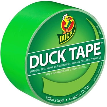 Shurtech Brands 1265018 15 Yard Neon Green Duck Tape