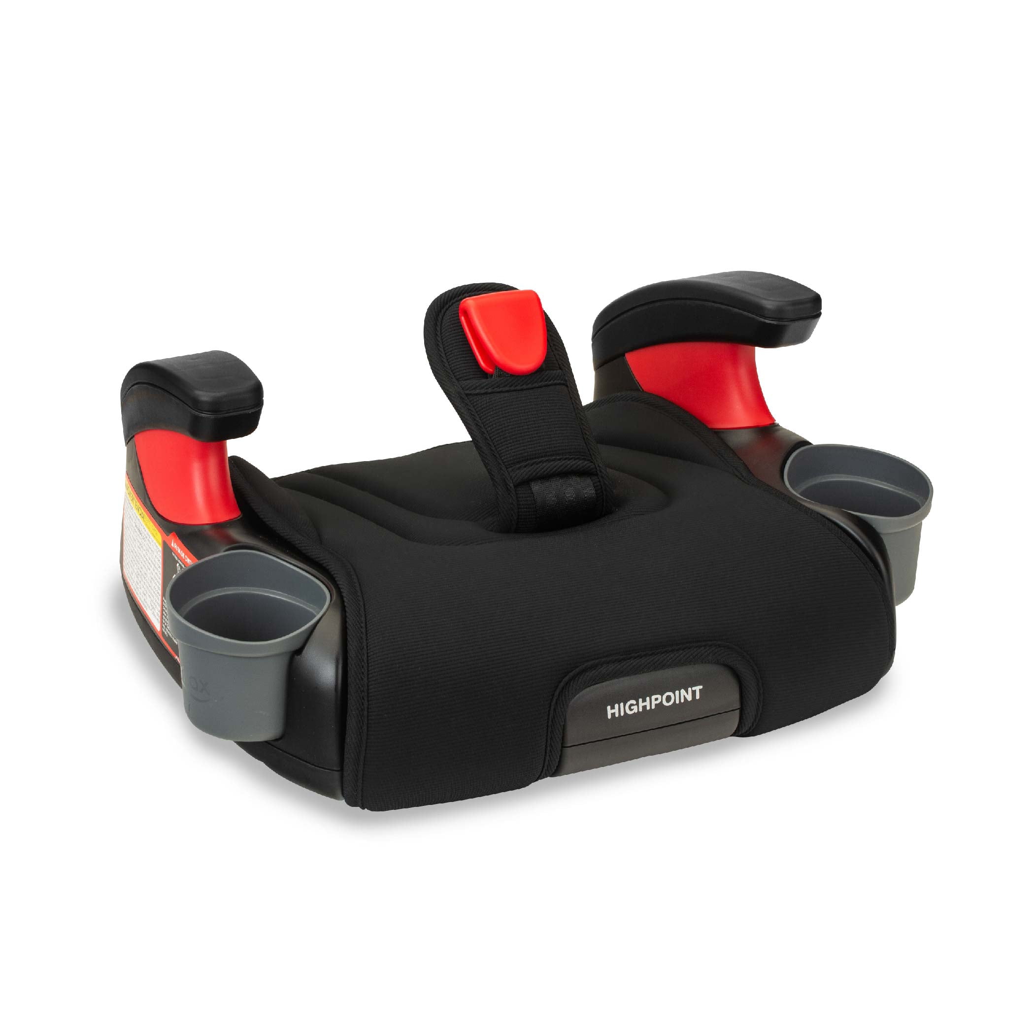 Britax Highpoint Backless Belt-Positioning Booster Seat, SafeWash Black Ombre