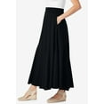 thumbnail image 5 of Woman Within Plus Size Wide Elastic Waist Skirt, 5 of 5