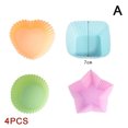 thumbnail image 1 of 4 Pcs Silicone Lunch Box Dividers, Bento Bundle Lunch Box Dividers For Kids Lunch Accessories A, 1 of 6