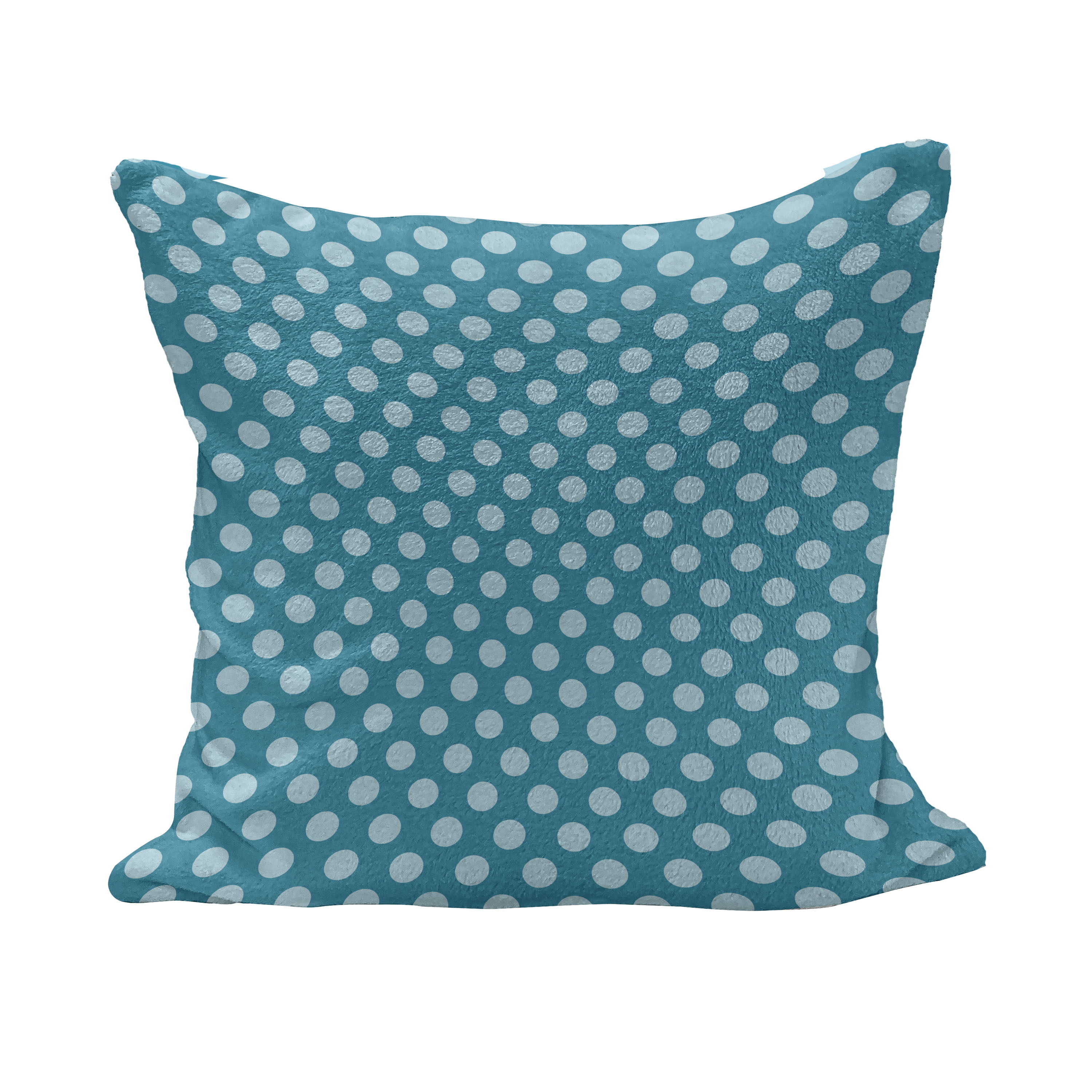 Multicolor Design Minds Boutique Black and White Polka Dot Spots Throw Pillow 18x18