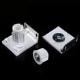 thumbnail image 4 of Rodillos de soporte de embrague para persianas de tubo de 38 mm - Blanco, 4 of 7